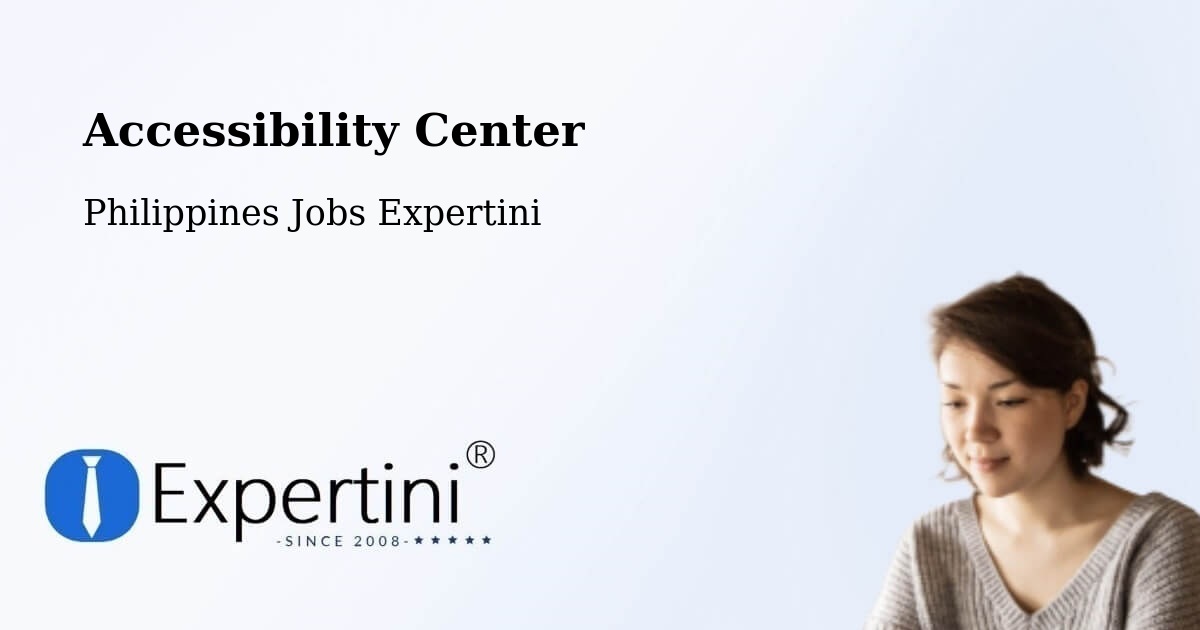 Accessibility Statement – Hinatuan - Philippines Jobs Expertini