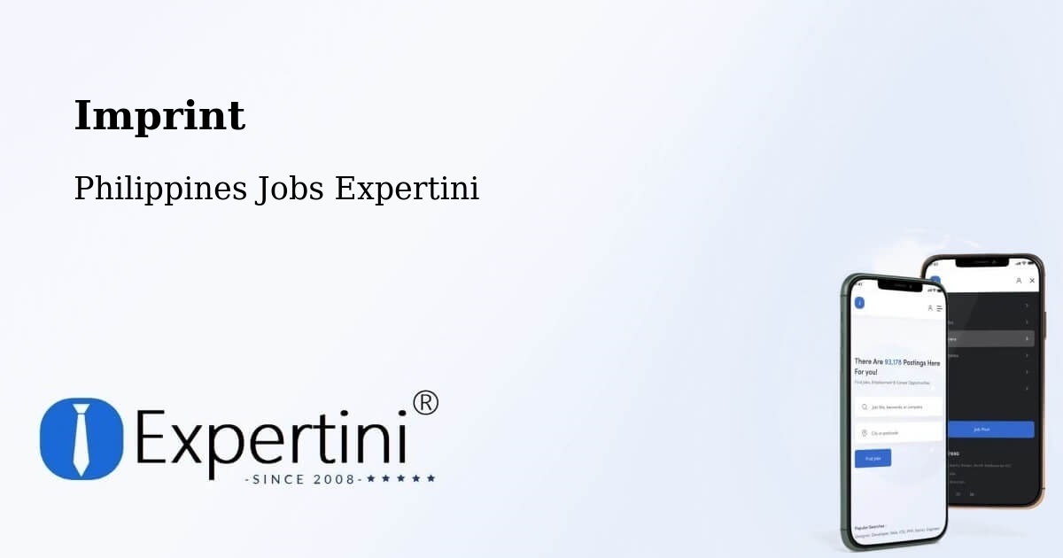 Imprint – Hinatuan - Philippines Jobs Expertini