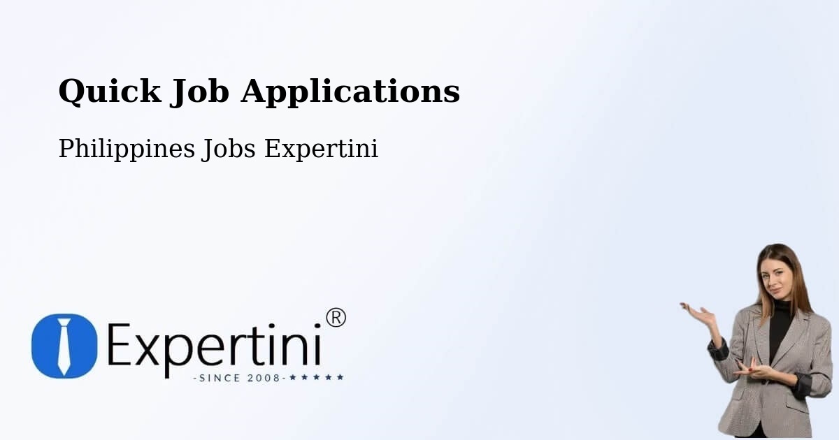 Quick Apply Feature – Hinatuan - Philippines Jobs Expertini