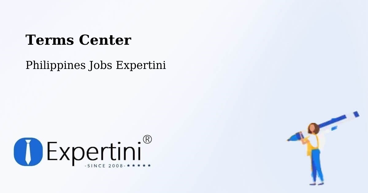 Terms of Service – Hinatuan - Philippines Jobs Expertini